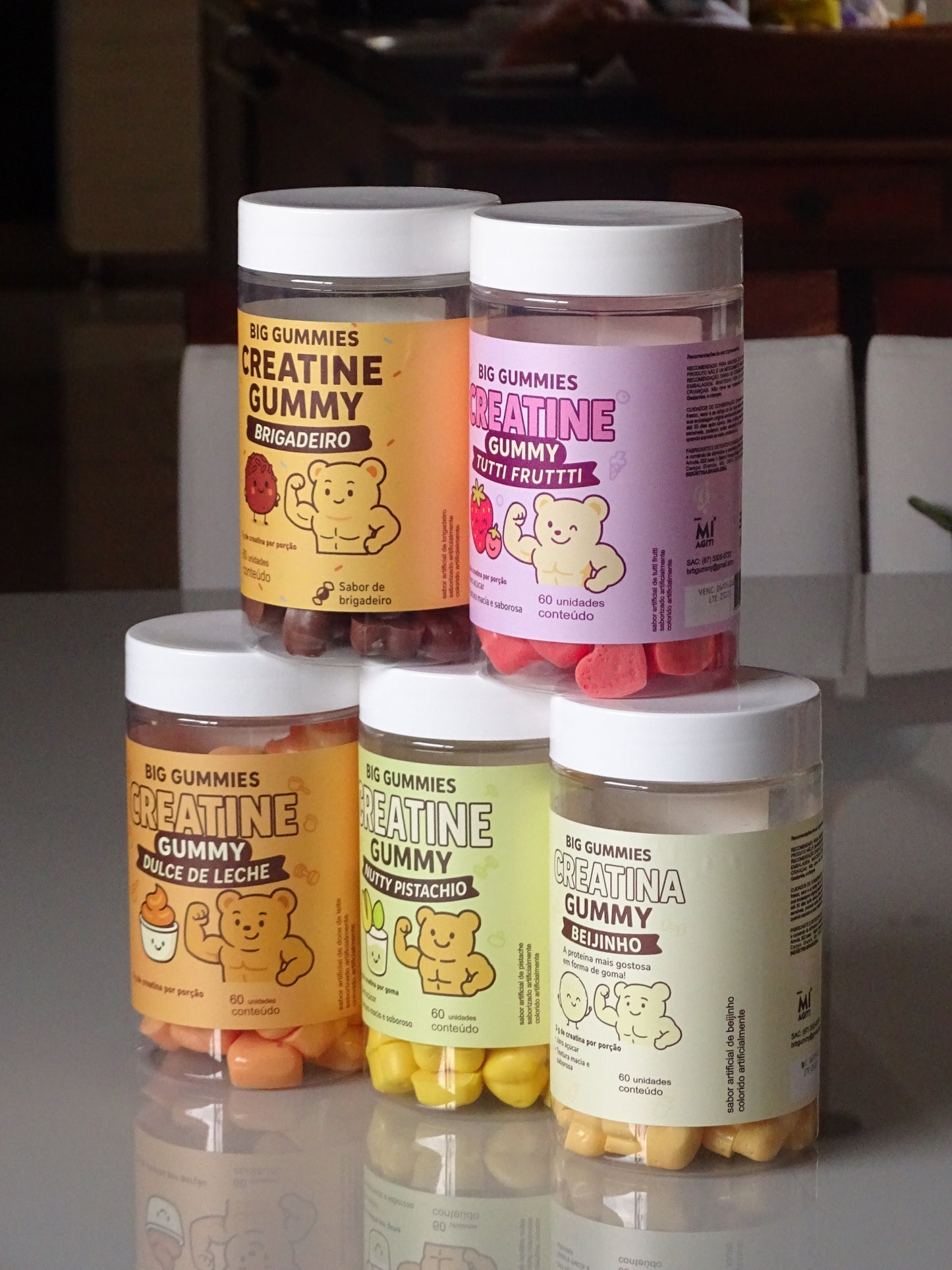 Gummy Creatina Pistache 60 gummies