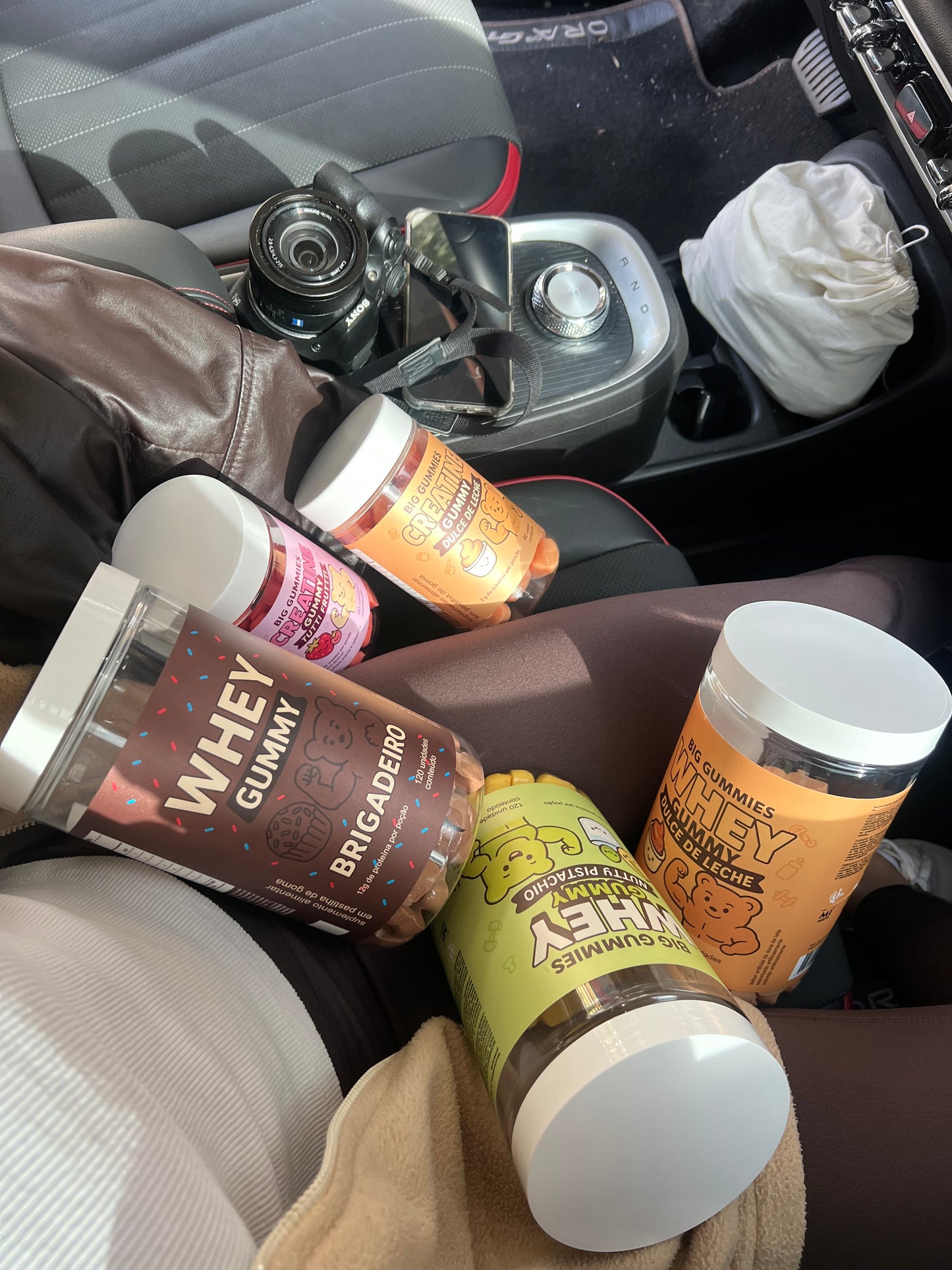 Gummy Whey ( Morango Cremoso ) 120 gummies