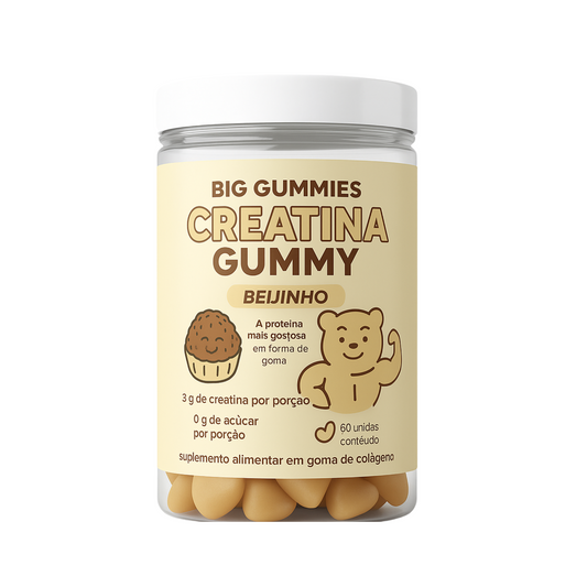 Gummy Creatina Beijinho 60 gummies
