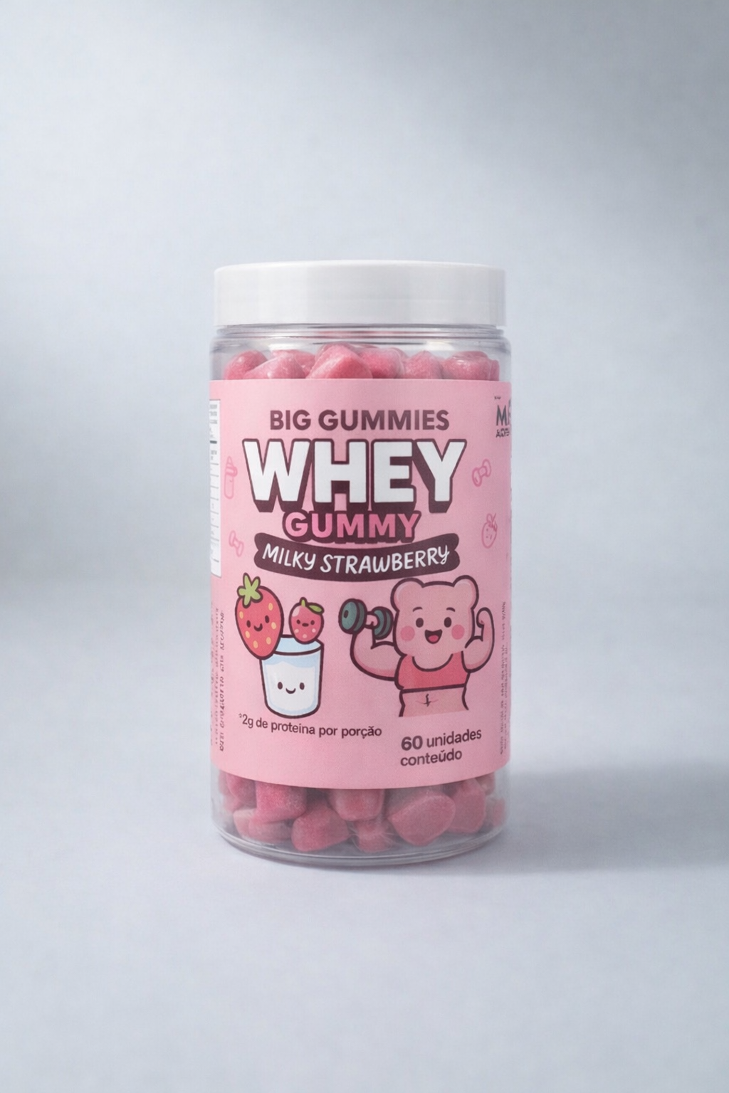 Gummy Whey 60 unidades ( Escolha seu Kit )