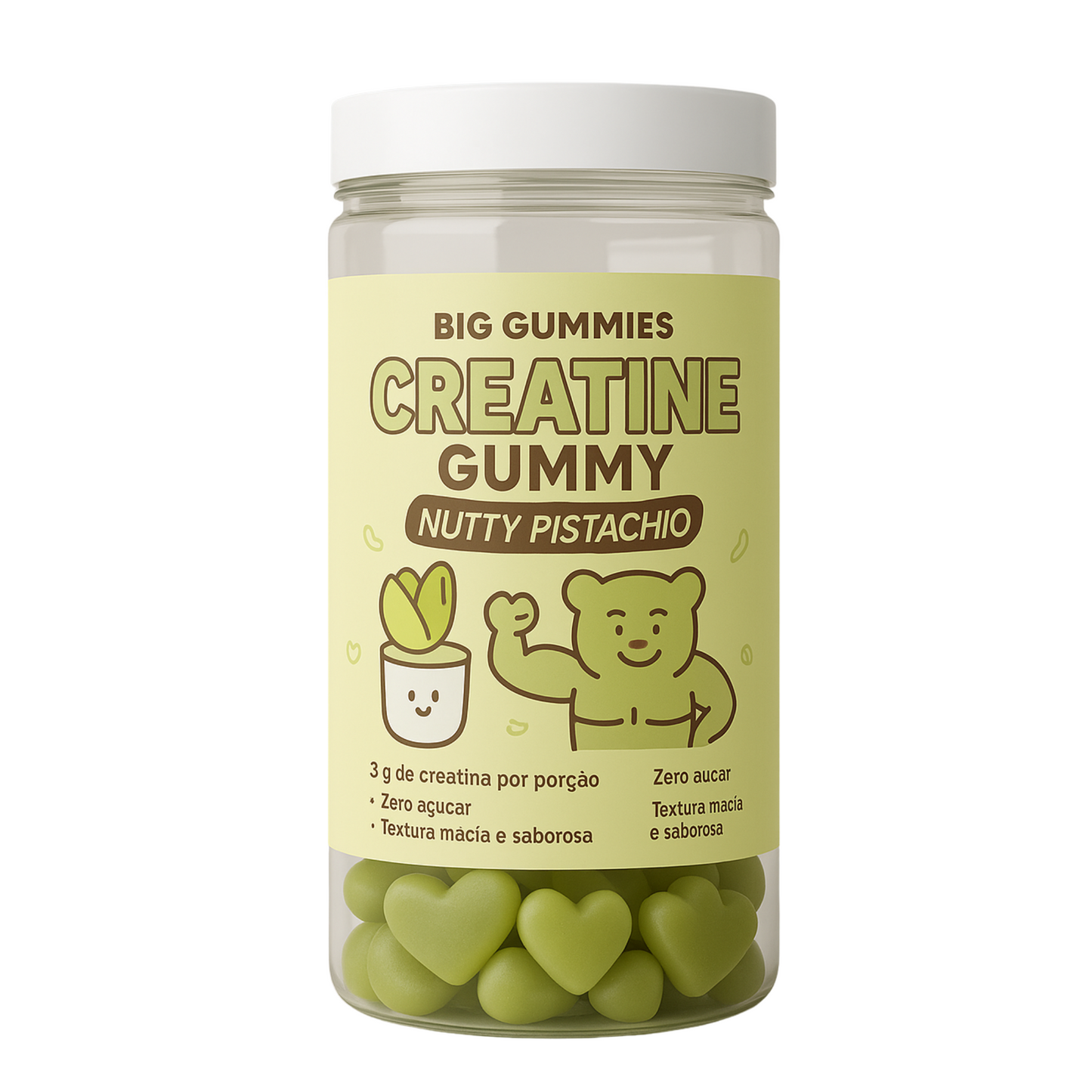 Gummy Creatina Pistache 60 gummies