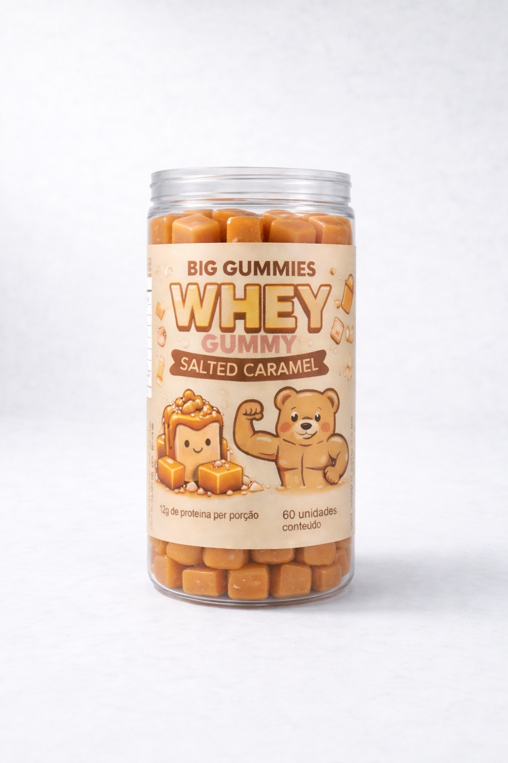 Gummy Whey 60 unidades ( Escolha seu Kit )