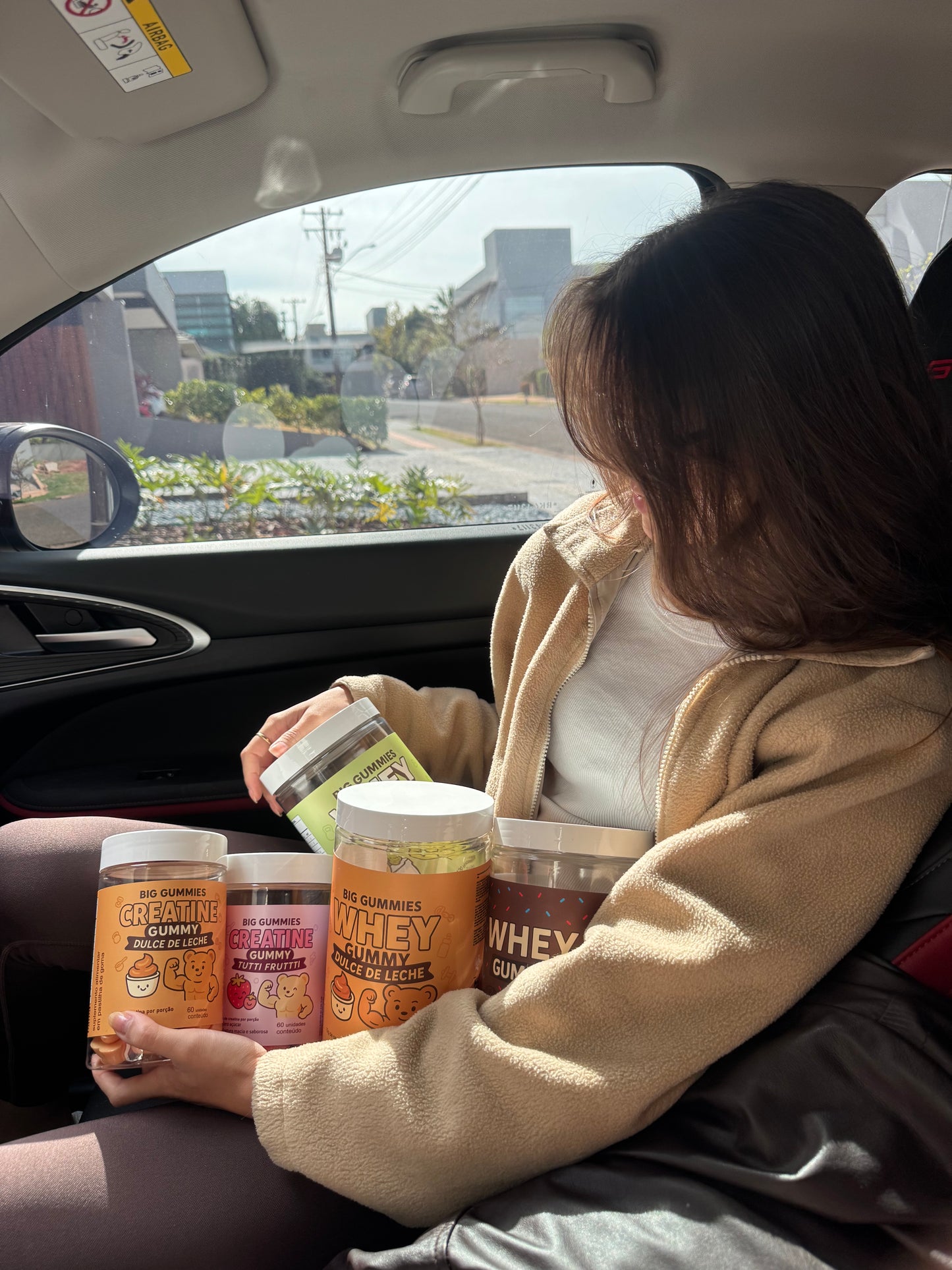 Gummy Whey ( Morango Cremoso ) 120 gummies