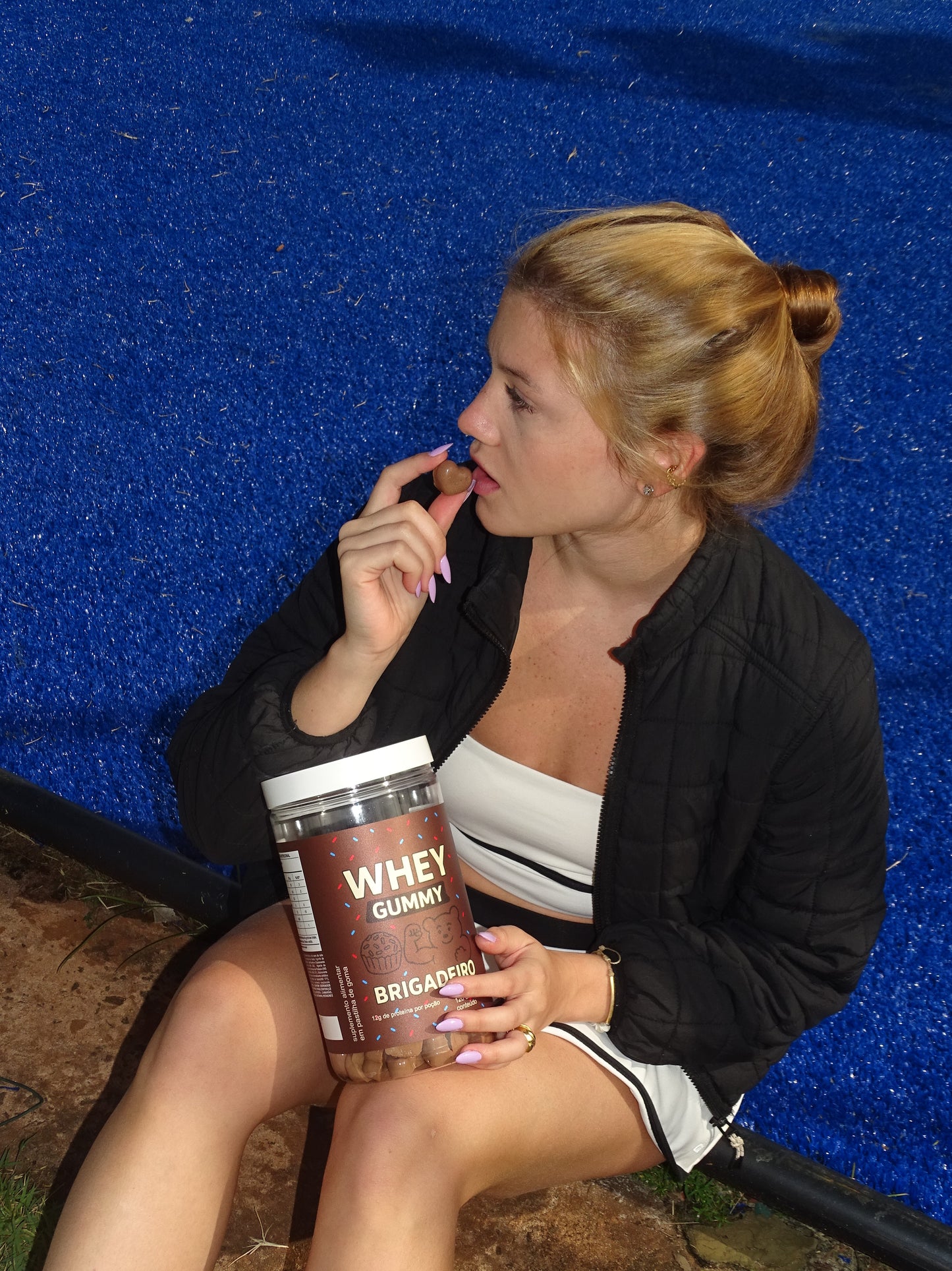 Gummy Whey Brigadeiro 120 gummies