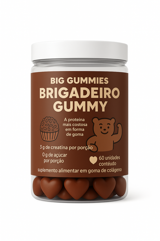 Gummy Creatina Brigadeiro 60 gummies